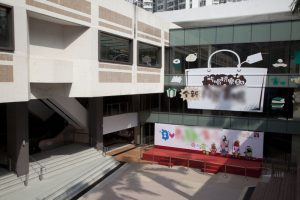 inside view of the shopping mall in tuen mun